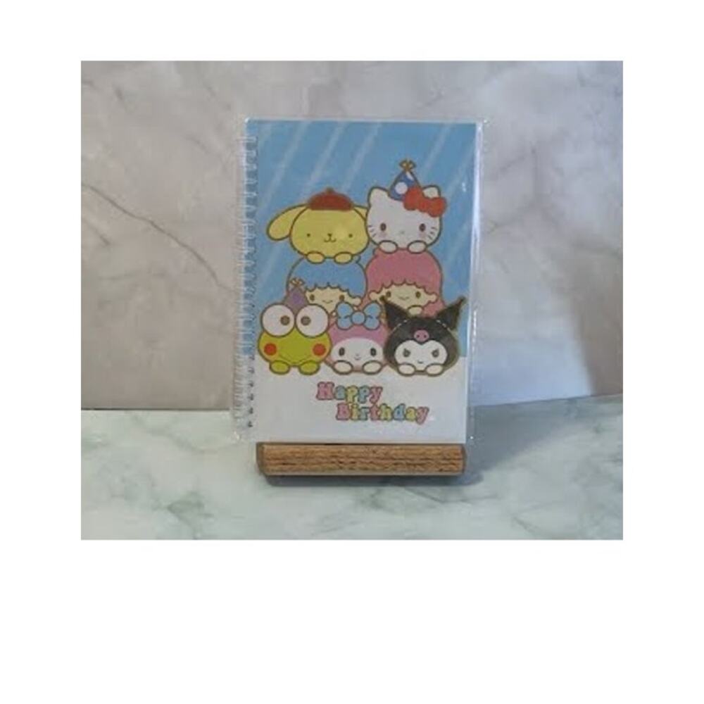 #6743 Hello Kitty & Friends - Spiral Bound Soft Cover Notebook